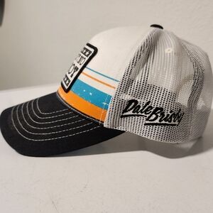 Dale Brisby Trucker Hat with Stripes